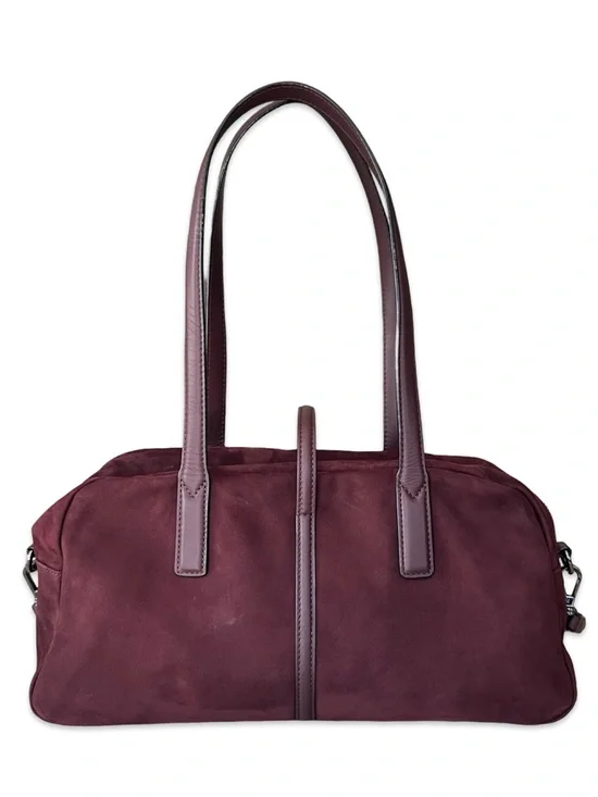 MZ Wallace Nubuck Astor Satchel Satchel Bag with Extra Strap and Pouch - Picture 6 of 17